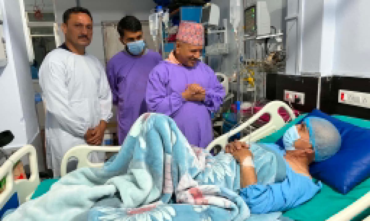 डा. केसीको स्वास्थ्य अवस्था गम्भीर, स्लाइन लिन अस्वीकार