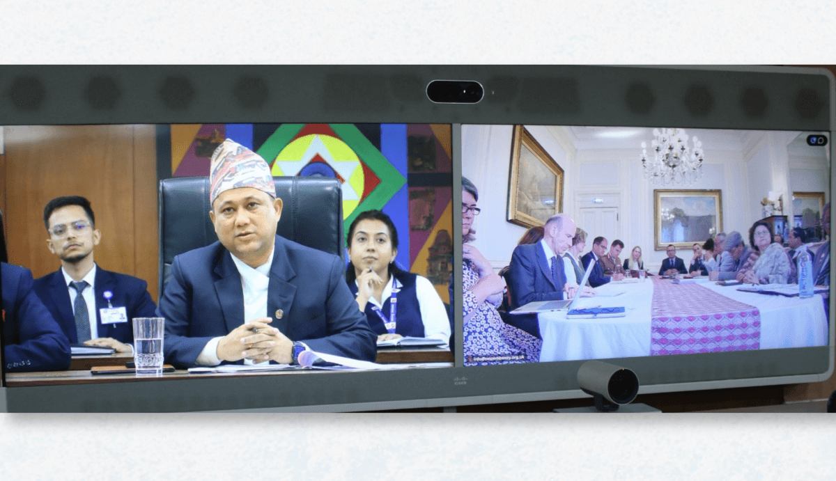 परराष्ट्रमन्त्री र बेलायतका रक्षामन्त्रीबीच 'भर्चुअल मिटिङ', के भयो कुरा ?
