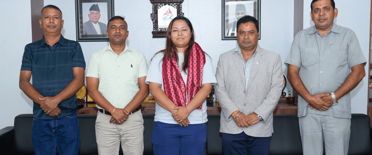 ओलम्पिक काउन्सिलको बैठकमा भाग लिँदै नेपाली पदाधिकारी
