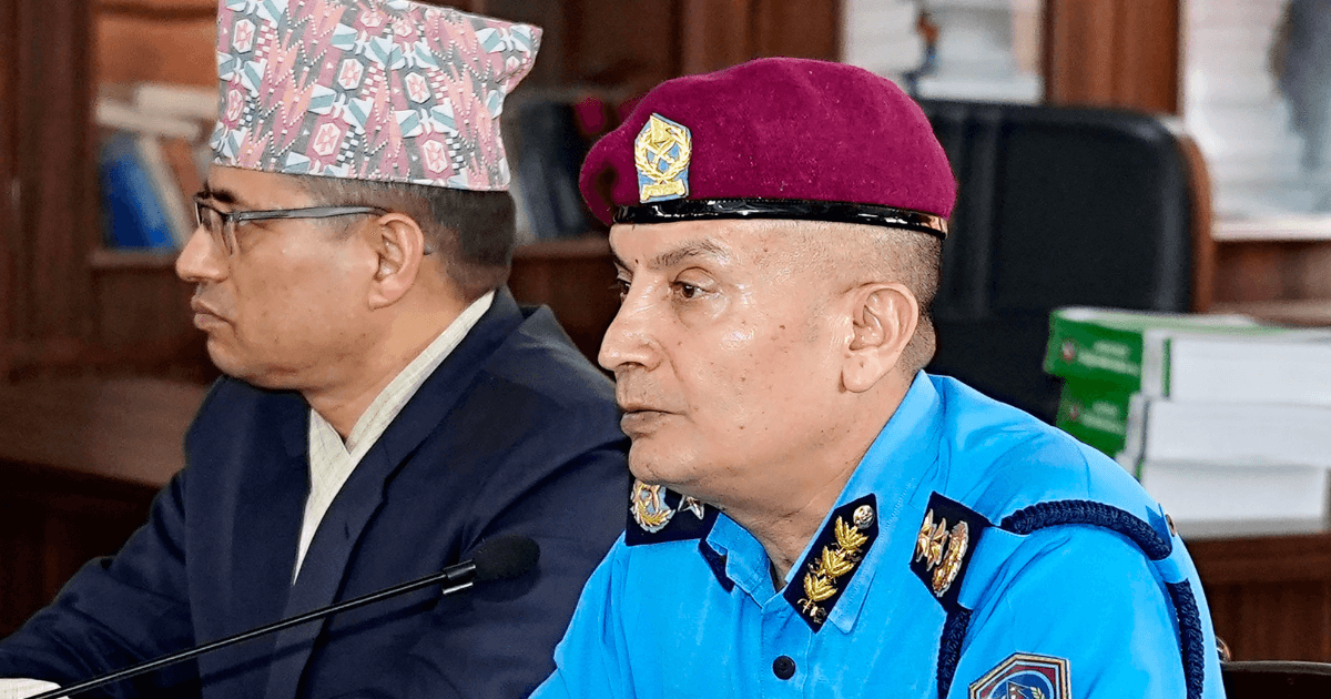 आईजी कार्कीले भने- नाङ्गै ड्युटी गर्दा नदेख्ने, प्रमाणविहीन आरोपले मनोबल नगिराऊ