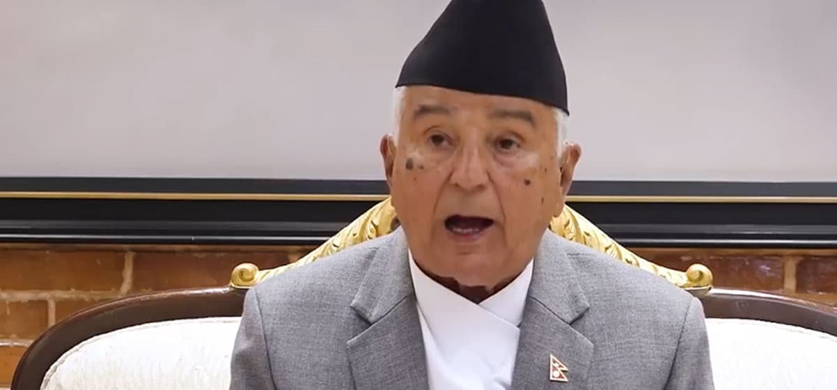 विपद्मा ज्यान गुमाएकाप्रति राष्ट्रपतिको श्रद्धाञ्जली, बेपत्ताको खोजीमा विशेष ध्यान दिने प्रतिबद्धता
