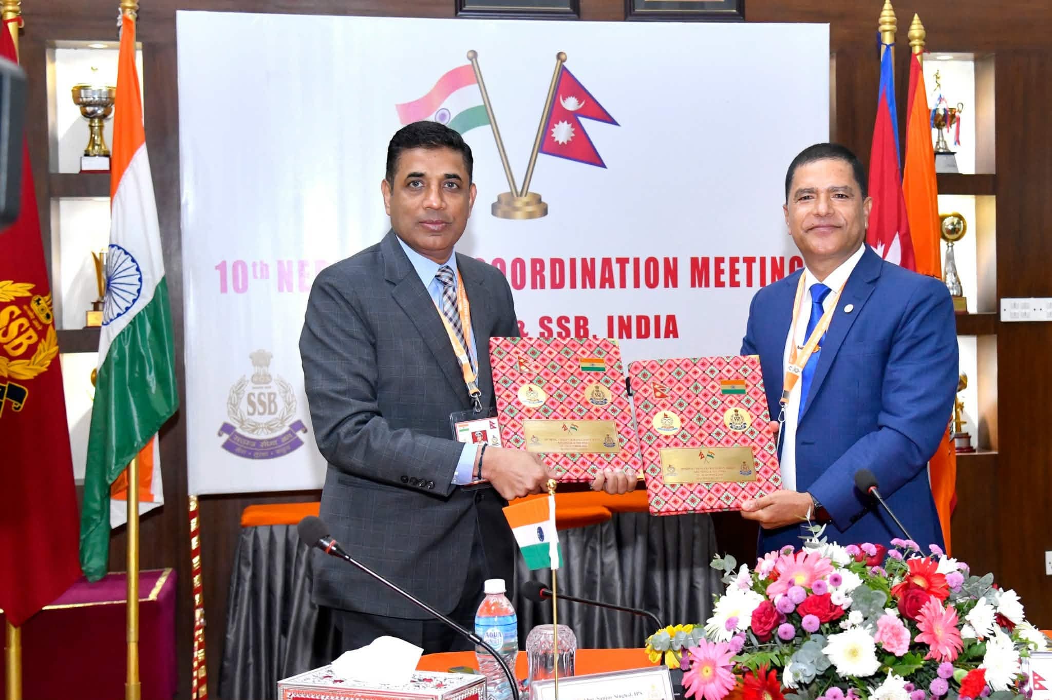 नेपाल–भारत १०औँ समन्वय बैठक सम्पन्न, सीमा सुरक्षा र प्रविधिमैत्री व्यवस्थापनमा जोड