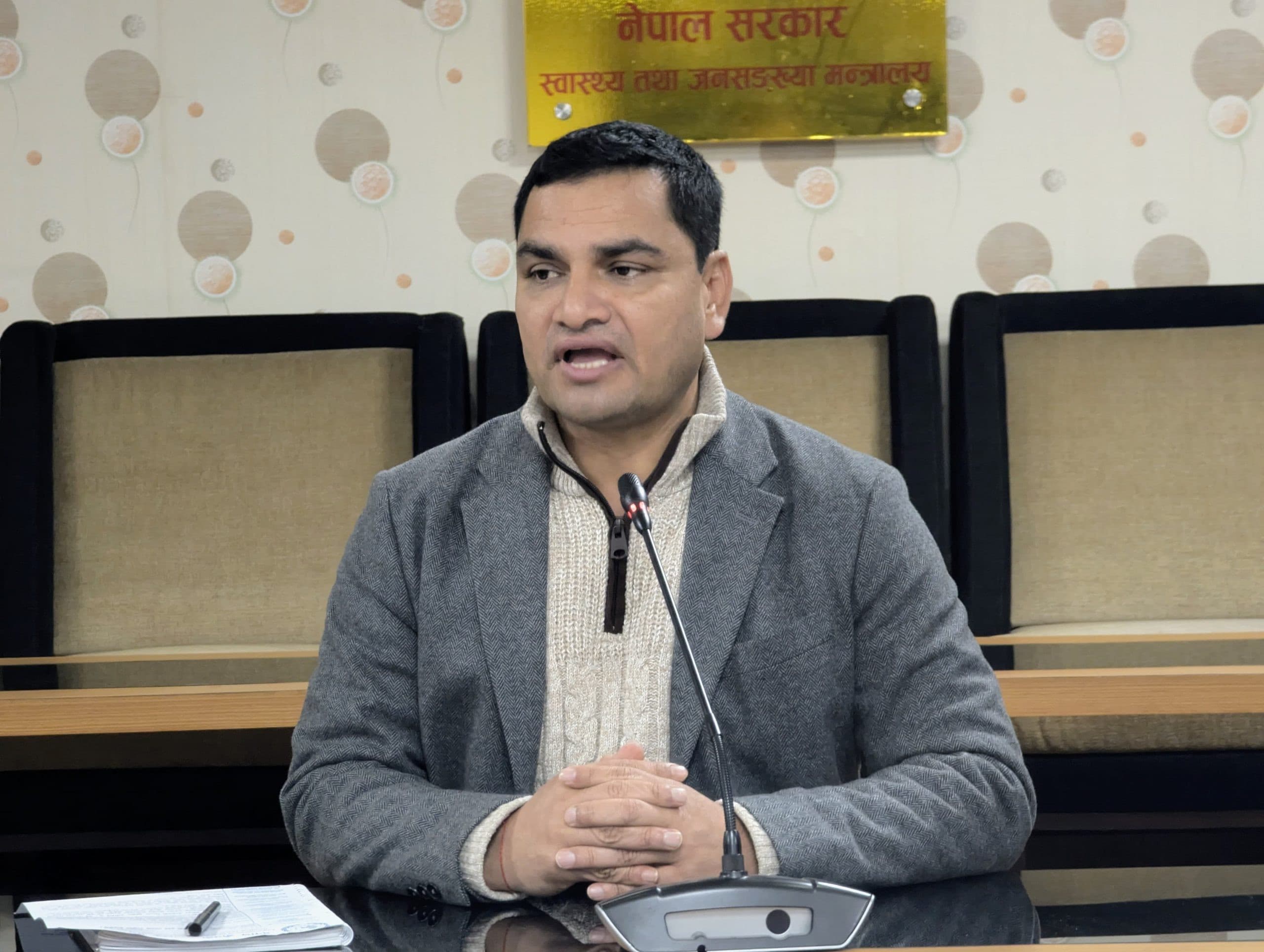 वैद्यखानाले गति लिएकोमा पूर्वमन्त्री पौडेलद्वारा खुसी व्यक्त, सरकारलाई ६ बुँदे सुझाव