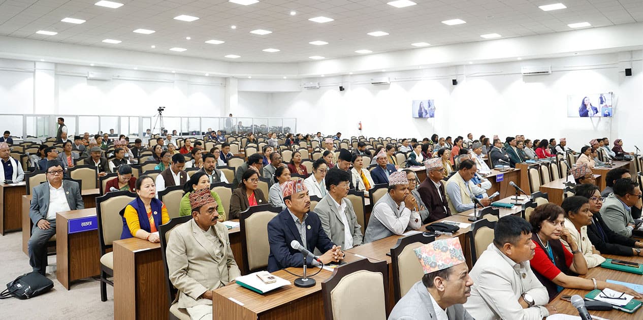 राष्ट्रियसभाः जलवायु न्यायको आवाज तथ्यपरक रूपमा उठाउन माग