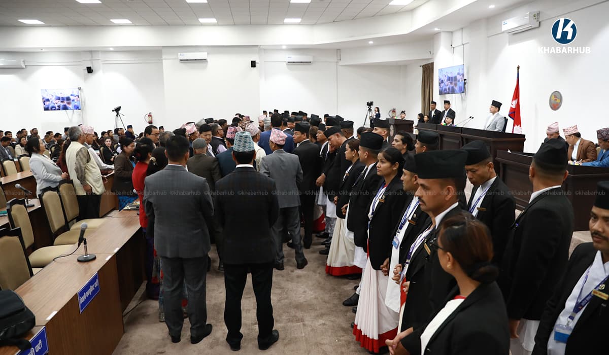 विपक्षीको नाराबाजीबीच संसद् बैठक २५ गतेसम्मका लागि स्थगित