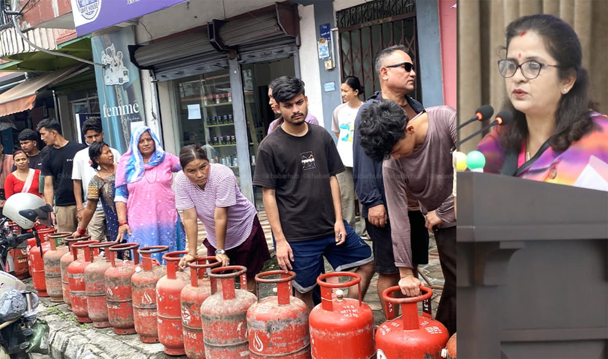 ग्यासमा कालोबजारी रोक्न उपत्यकाका डिपोमा सादा पोसाकमा प्रहरी