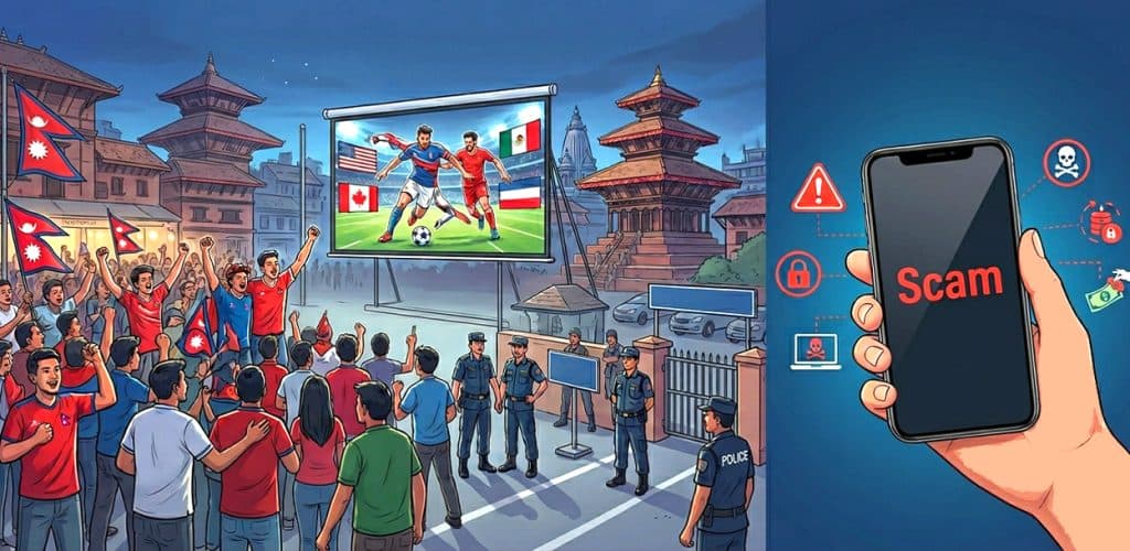 विश्वकप अमेरिकामा : भौतिक सुरक्षा र डिजिटल स्क्यामको चुनौती नेपालमा