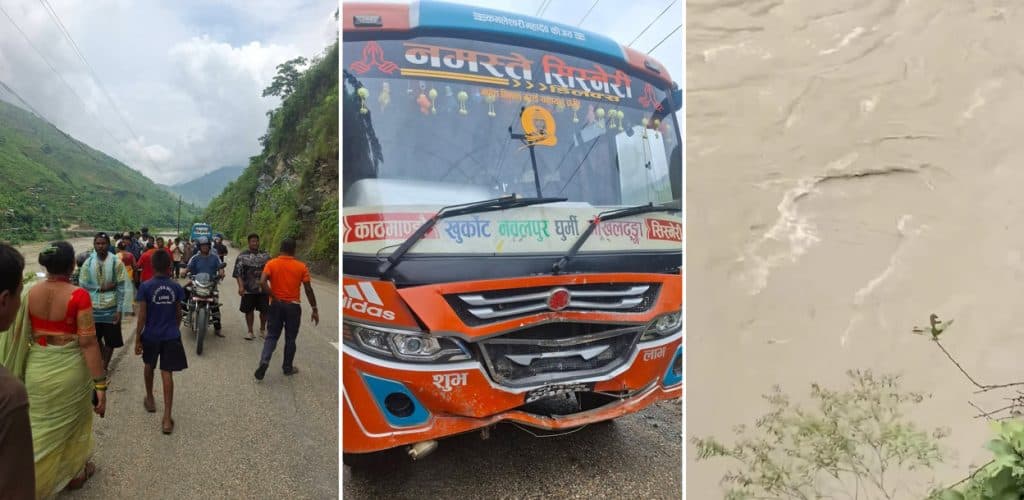 सुनकोशी कार दुर्घटना : पीडित पक्ष र बस सञ्चालकबीच सहमति, मध्यपहाडी लोकमार्ग खुल्यो